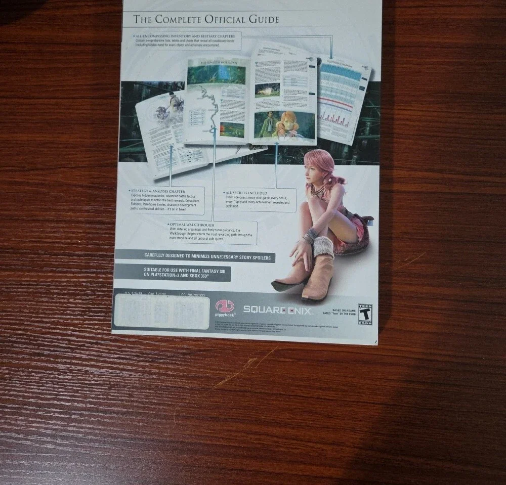 Final Fantasy XIII Official Guide - GAMESTOP Store Copy (RARE)